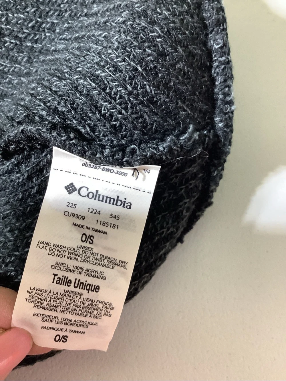 Columbia one size